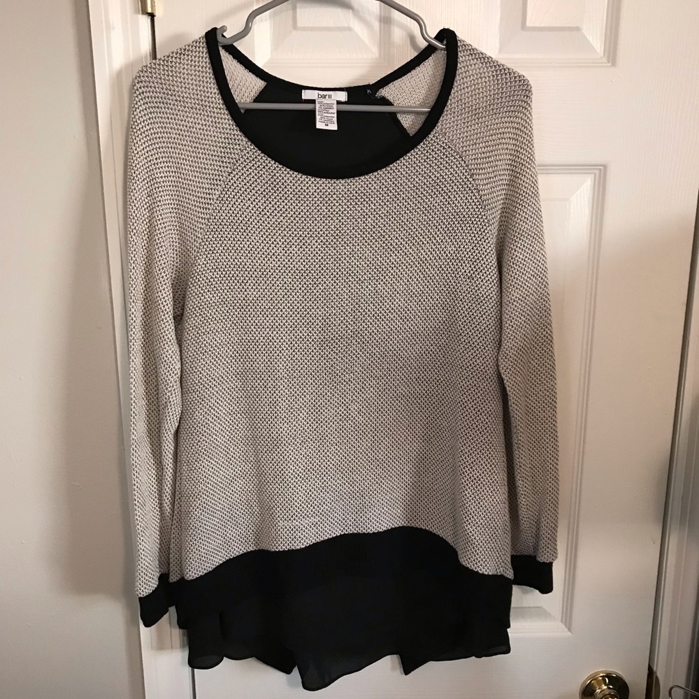 Bar III knit top